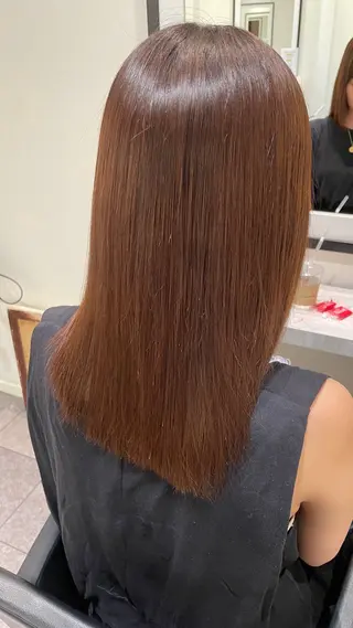 セミロング K-two名古屋 菜月のヘアスタイル