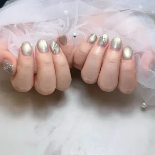 ネイル mau🩵nail 堺筋本町｜心斎橋のネイルデザイン