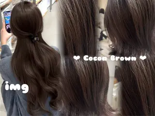 ミディアム カラー 🫧🧸カラーヘアメ 🫧MIO🧸🫧のヘアスタイル