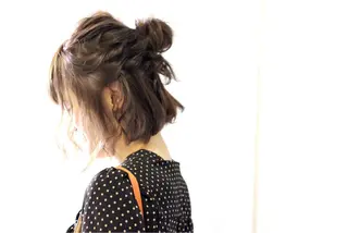 ショート ミディアム セミロング ロング カラー パーマ ヘアアレンジ nike にけのヘアスタイル