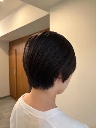 ショート 似合わせカット‪// 鶴我万唯華のヘアスタイル