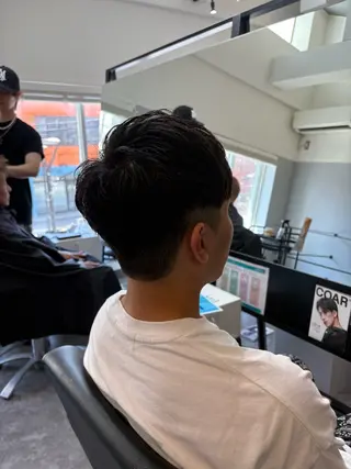 ショート メンズ フェード限定募集 BRIGHT木村のヘアスタイル