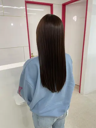 ロング カラー 冨木 雄斗のヘアスタイル