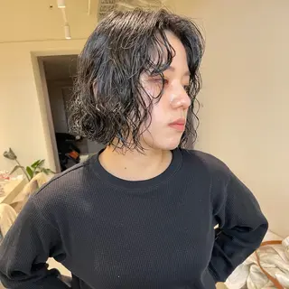 ショート パーマ ショート・ボブ ・ウルフ✂︎IMAIのヘアスタイル