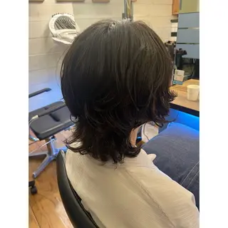 ショート パーマ Lagom なかだのヘアスタイル
