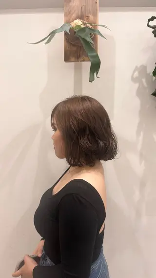 カラー 榊 桜のヘアスタイル