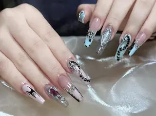 ネイル By moonネイル 🌷ワンホン/韓国風のネイルデザイン