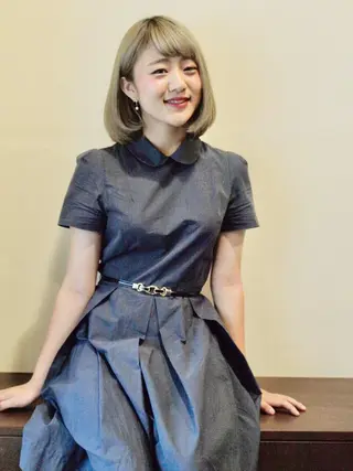 ミディアム 宮城 将大のヘアスタイル