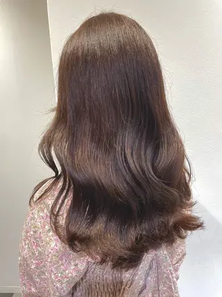 ロング カラー うる艶/ハイトーン 🎀hina🎀のヘアスタイル