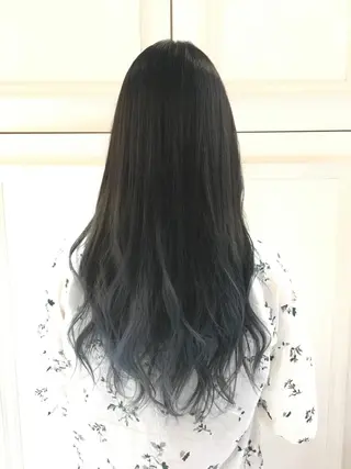 ロング 田中 未澪のヘアスタイル