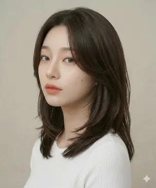 ミディアム ミディアムモデル 募集中/村上廉のヘアスタイル