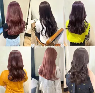 ロング カラー パーマ ヘアアレンジ キッズ Himawari♡ 柔らかいカラーのヘアスタイル