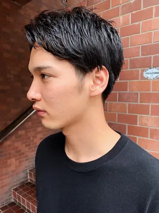 メンズ 丹羽大喜 縮毛矯正/美髪矯正のヘアスタイル
