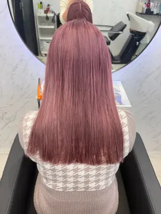 ロング カラー 韓国ヘア🎀 /♡𝓝𝓸𝓪♡のヘアスタイル