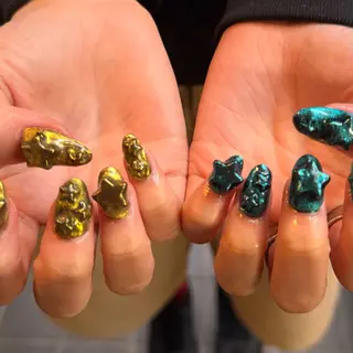 ショート 小川 柚香のネイルデザイン