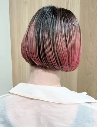 ショート fumikaブリーチ /デザインのヘアスタイル