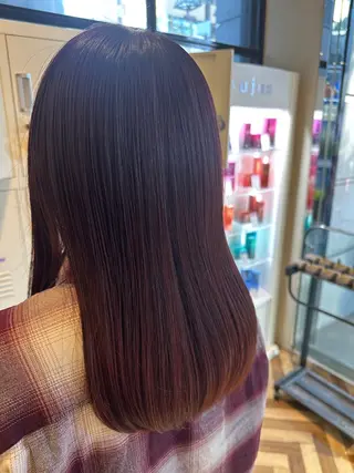 セミロング カラー 🌿MIYAGI ERI🧸のヘアスタイル