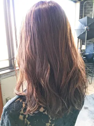 ロング カラー 代表 中島貴志のヘアスタイル