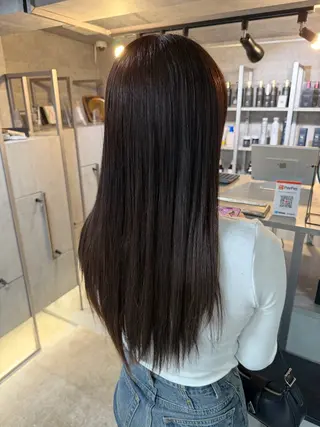 ロング カラー You/透明感カラー レイヤーカット/ボブのヘアスタイル
