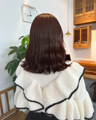 ミディアム カラー SAKURA/ CIEL福岡のヘアスタイル