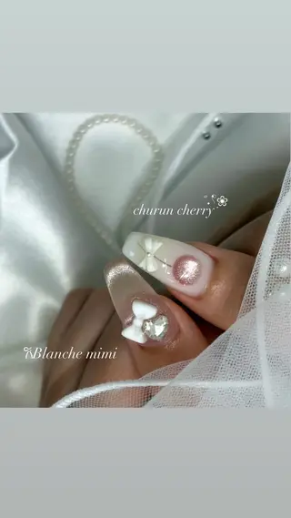 ネイル Blanche mimi.u_aのネイルデザイン