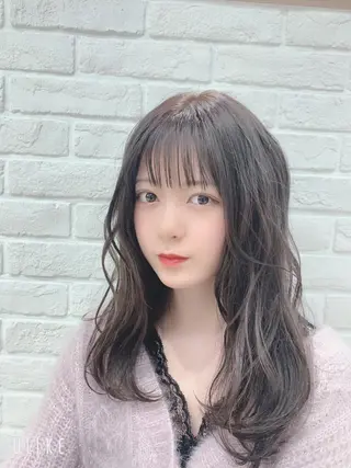 ロング カラー なりたいが叶う ながしまじゅんきのヘアスタイル