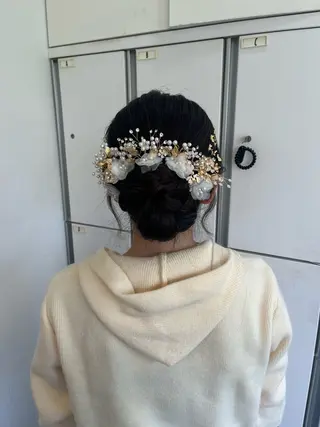 ヘアアレンジ 🫧松尾彩舞樹🫧 アレンジ/艶カラー✨のヘアスタイル