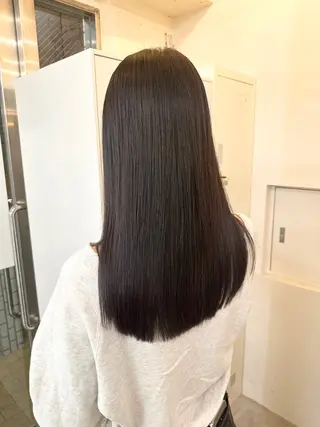 セミロング カラー パーマ 髪質改善特化【荻窪】 RYOTOのヘアスタイル