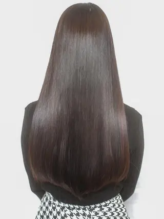 ロング カラー 韓国風・ブリーチなし ・あり後藤 一斗店長のヘアスタイル