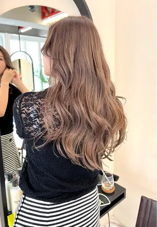 ロング カラー ヘアアレンジ 髪質改善/縮毛矯正 鈴木裕介のヘアスタイル