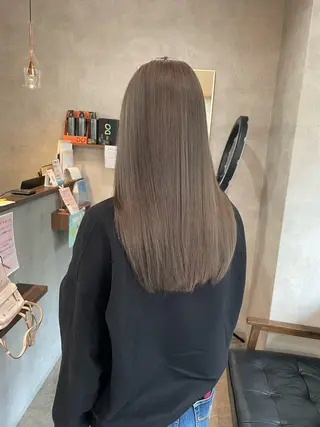 セミロング カラー RIENS aura / ayu ♡のヘアスタイル