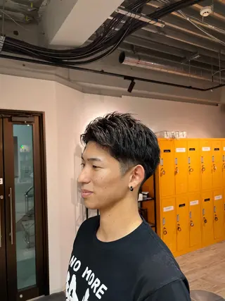 メンズ 林 龍誠のヘアスタイル