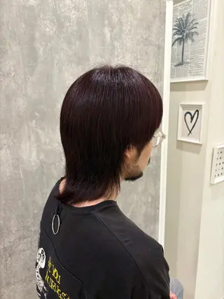 カラー メンズ 長崎 真子のヘアスタイル