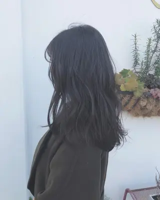 セミロング カラー 怪我のため6月末 復帰予定田中瑞希🍃のヘアスタイル
