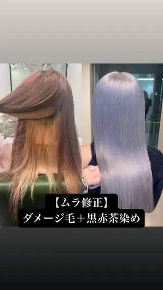 ロング カラー ハイトーン専門美容師 kimutaのヘアスタイル