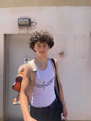 ミディアム メンズ 西野 朝陽のヘアスタイル