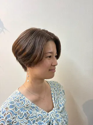 ショート ajuga所属・hama yukiのヘアスタイル
