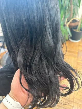 セミロング レイヤー／ ／るかのヘアスタイル