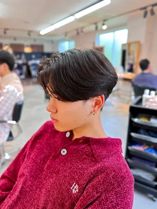 パーマ メンズ 韓国ヘア特化/メン ズパーマ特化/下田のヘアスタイル