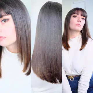 セミロング WHALE hair × beautyのヘアスタイル