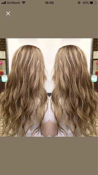 ロング KR2S マネージャーのヘアスタイル