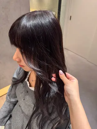 ロング カラー 似合わせ/ブリーチ/ 透明感/sanamiのヘアスタイル