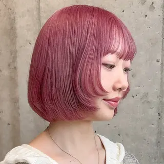 ショート カラー ヘアアレンジ 💗💗韓国レイヤー yu-ki💗💗のヘアスタイル