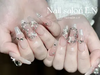 ネイル E.N🦋 長さ出し/持ち込みのネイルデザイン
