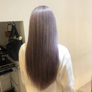 ロング カラー 植田 彩のヘアスタイル