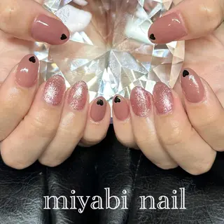 ネイル miyabi nail 桂川駅近くのネイルデザイン