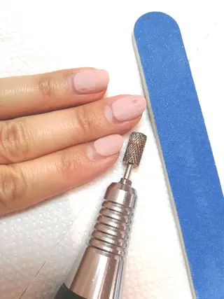 ネイル 深爪矯正/爪育成ケア manie nailのネイルデザイン