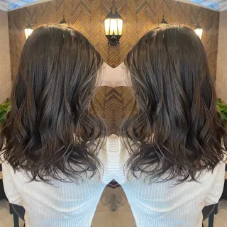 ロング カラー tocca 💜石田愛結💜のヘアスタイル