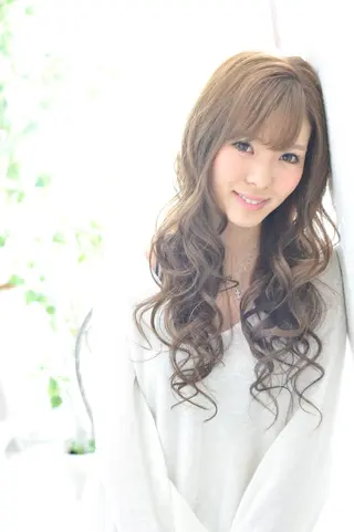 セミロング 西村 雄二/エクステのヘアスタイル