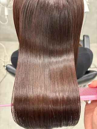 ロング カラー すぐ巻ける縮毛矯正 🍀勝倉　麗のヘアスタイル